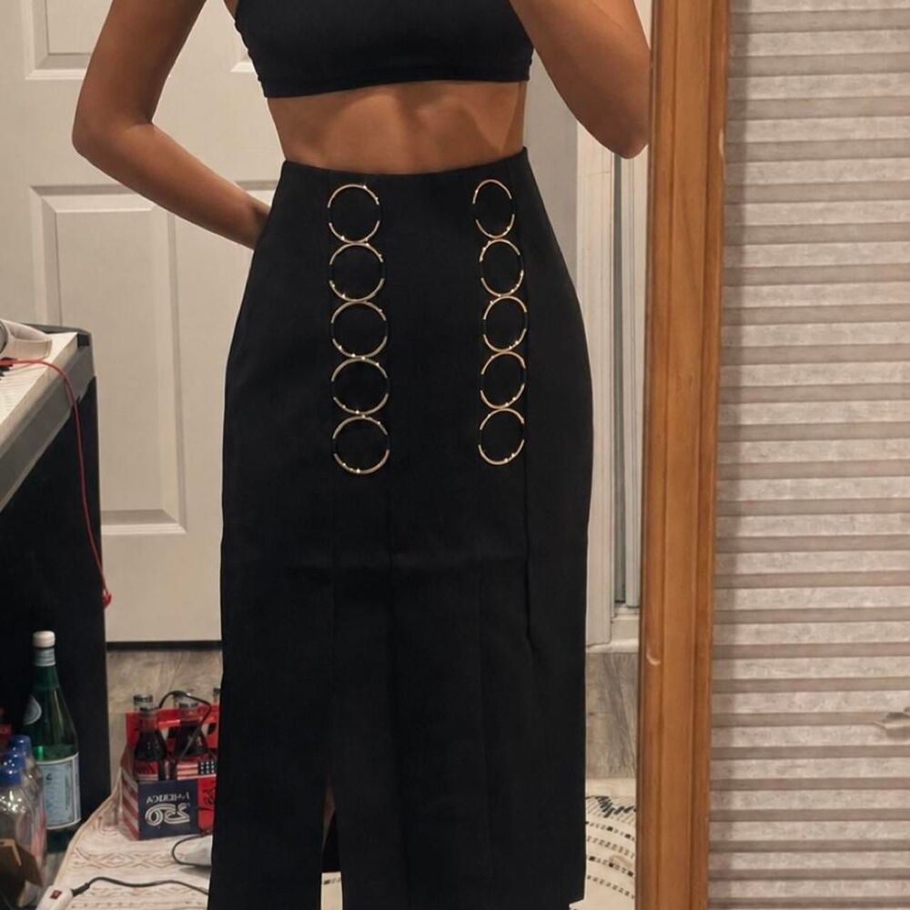Acler Women's Black Skirt - Picture 4 of 5